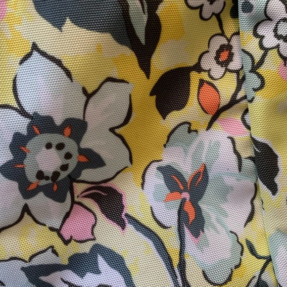 Vera Bradley ReActive Grand Backpack Sunny Garden Backpack Yellow Floral main image 13